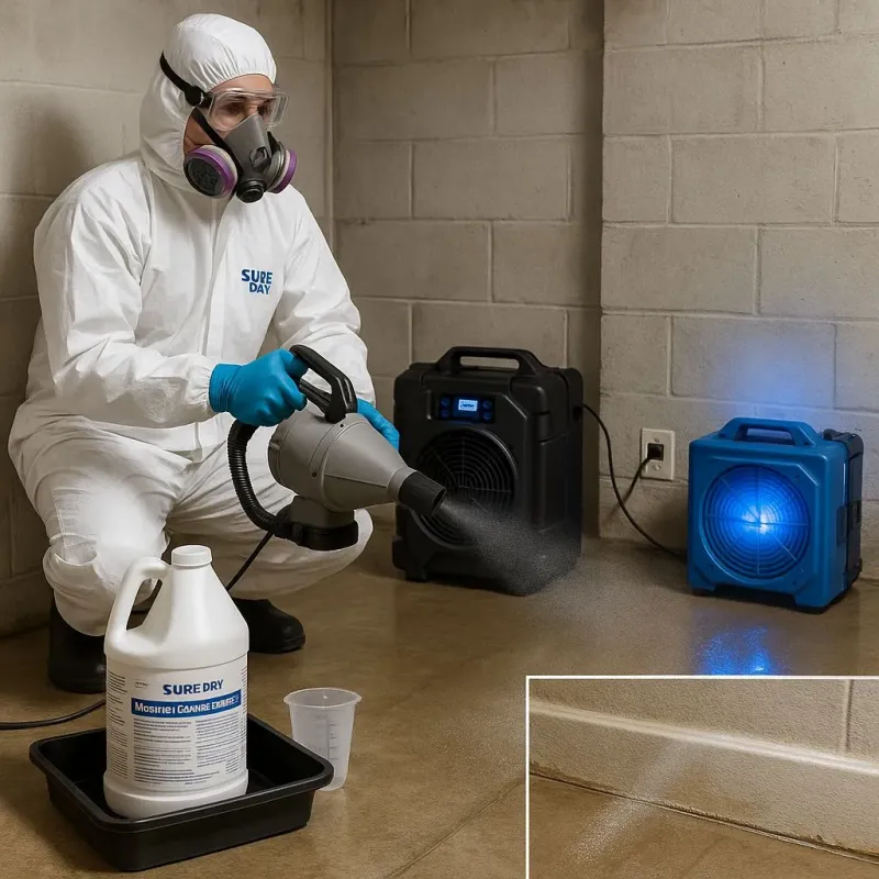 Sanitization and Odor Removal process in Martinsville, NJ