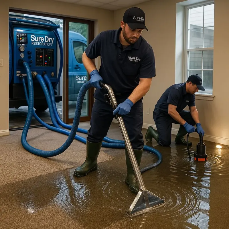 Water Extraction and Removal process in Martinsville, NJ